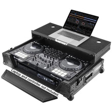 Load image into Gallery viewer, Odyssey 810271 Industrial Board Glide Style 1U Case w/ Wheels - Custom Fit for DDJ-1000/SRT; 33.5&quot; W 22.25&quot; D 12&quot; H-Easy Music Center
