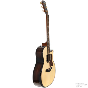 Taylor 814CE-BE Grand Auditorium - Builder's Edition, Cutaway, Electronics, Spruce Top, Rosewood B/S (#1202153119)-Easy Music Center
