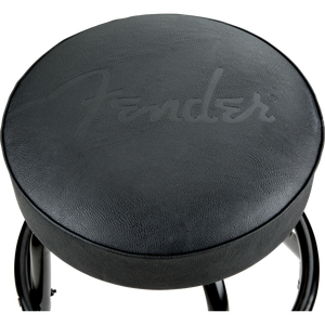 Fender 919-2022-001 Fender® Embossed Black Logo Barstool, Black-Easy Music Center