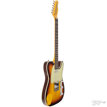 Load image into Gallery viewer, Fender 923-6080-896 Custom Shop (#CS567638), LTD 1960 Tele Custom, Heavy Relic, Faded Aged Chocolate 3-Color Sunburst-Easy Music Center
