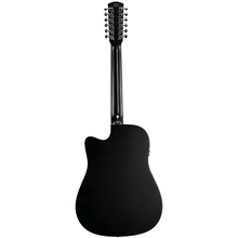Load image into Gallery viewer, Alvarez AD60CE-12-BLK Artist Dreadnought 12-string Guitar, Spruce Top, Mah b/s, Cutaway, Electronics, Black-Easy Music Center
