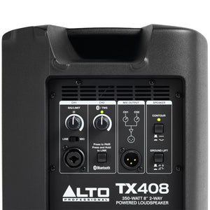 Alto Pro TX408 8" Power Speaker w/ Bluetooth, 350 W-Easy Music Center