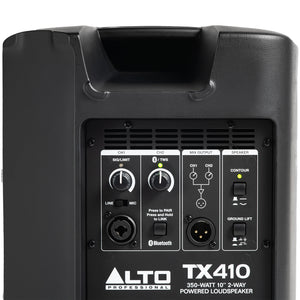 Alto Pro TX410XUS 10" Power Speaker w/ Bluetooth, 350 W-Easy Music Center