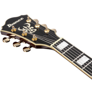 Ibanez AS93BCBK Artcore Expressionist Semi-Hollow, HH, Super 58 PU, Black-Easy Music Center