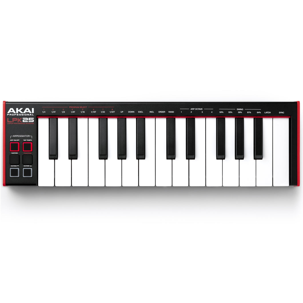 Akai LPK25MK2 25-Key MK2 Mini Keyboard Controller-Easy Music Center