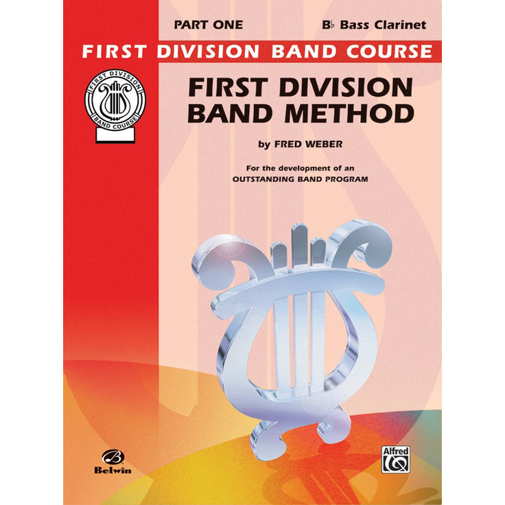 Alfred FDL00006A First Division Method Book 1 - Bass Clarinet-Easy Music Center