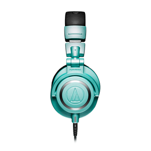 Audio-technica ATH-M50XIB Pro Closed-back Headphone, Full, Ice Blue-Easy Music Center
