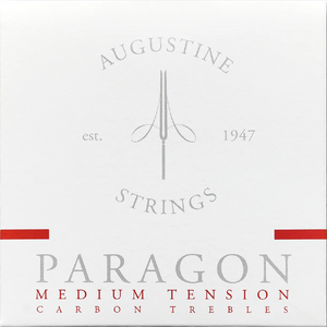 Augustine Strings PARAGON-RED Paragon Nylon Guitar Strings Set, Medium Tension-Easy Music Center