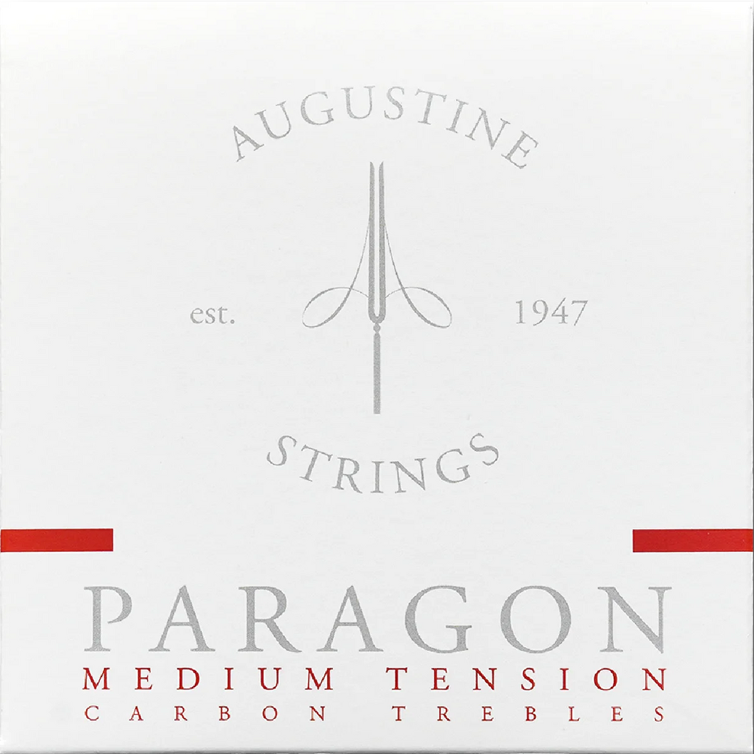 Augustine Strings PARAGON-RED Paragon Nylon Guitar Strings Set, Medium Tension-Easy Music Center
