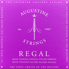 Load image into Gallery viewer, Augustine Strings REGAL-BLUE Regal Nylon Guitar Strings Set, High Tension-Easy Music Center

