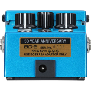 Boss BD-2-B50A LTD 50th Ann. Blues Driver Pedal-Easy Music Center