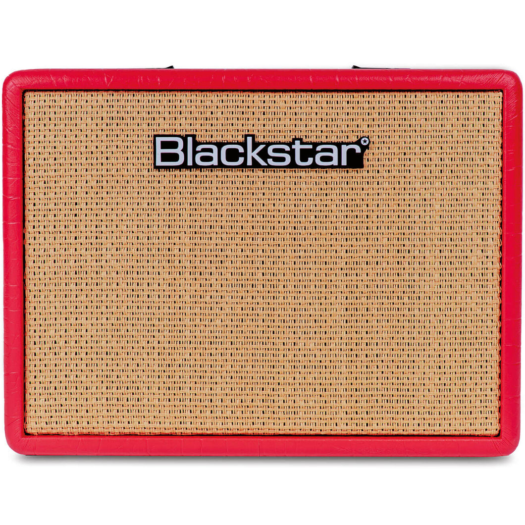 Blackstar DEBUT15ERD 15w Combo Practice Amp, Red Tweed-Easy Music Center