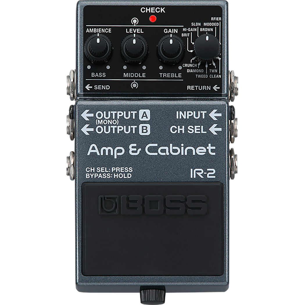 Boss IR-2 Amp & Cabinet Modeling Pedal – Easy Music Center