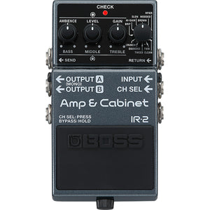 Boss IR-2 Amp & Cabinet Modeling Pedal-Easy Music Center