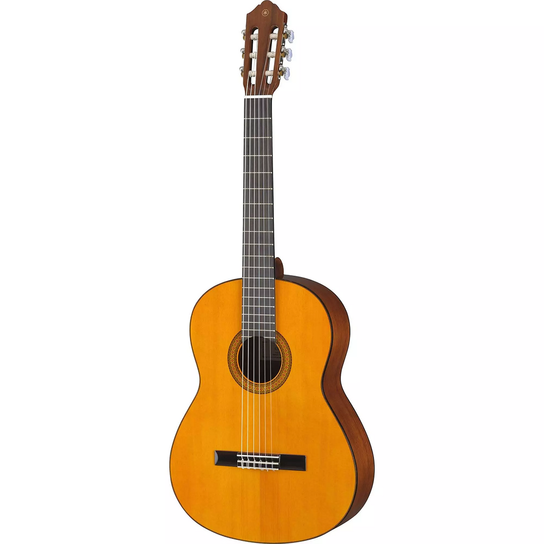 Yamaha CG102 Spruce top, nato back and sides; upgraded tuners; Natural-Easy Music Center