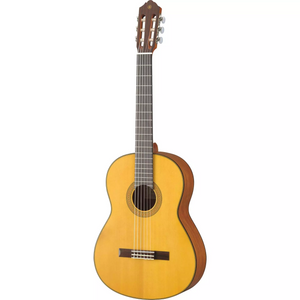Yamaha CG122MSH Classical Acoustic Guitar, Solid Spruce Top, Satin-Easy Music Center