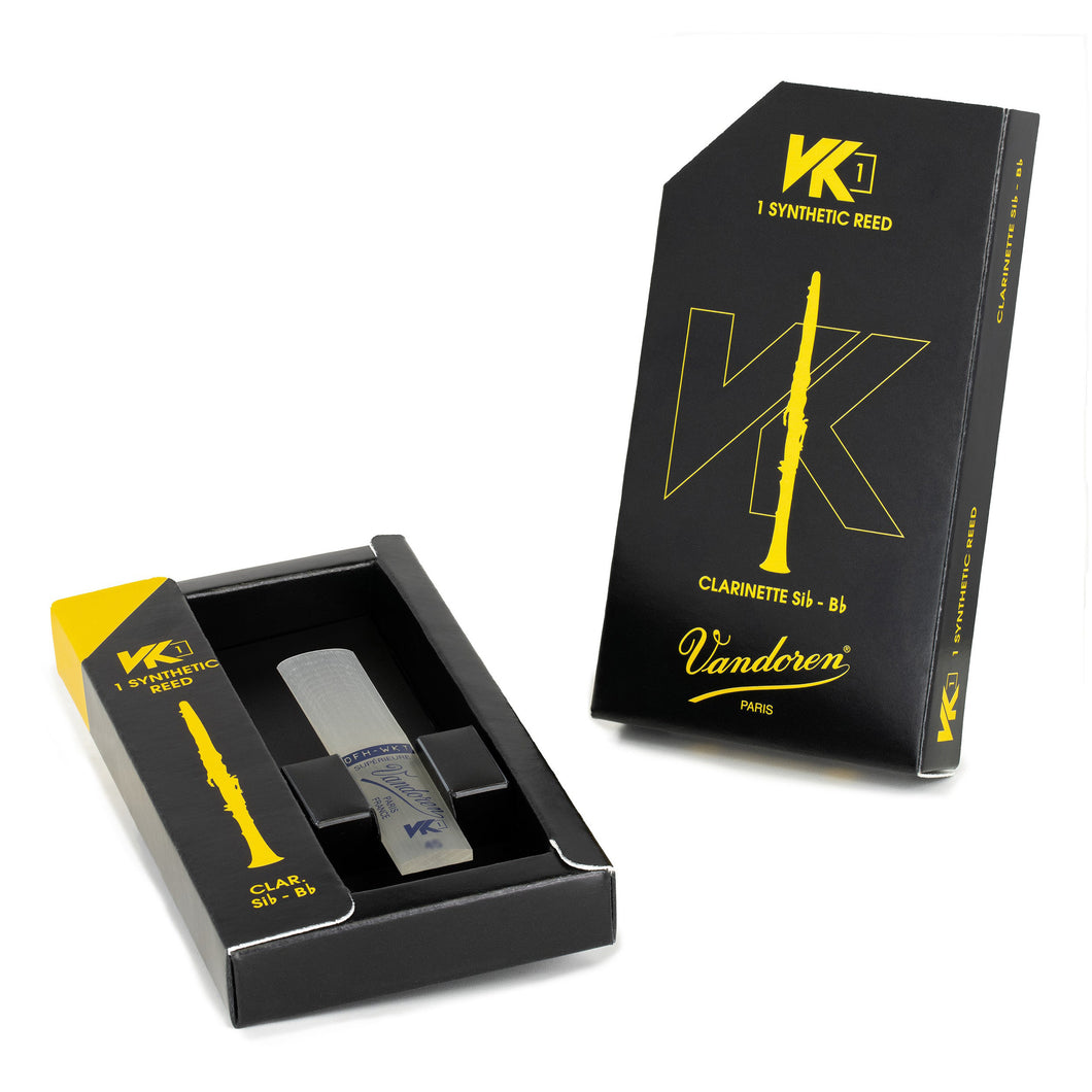 Vandoren CVK10055 VK1 Bb Clarinet Synthetic Reed #55-Easy Music Center