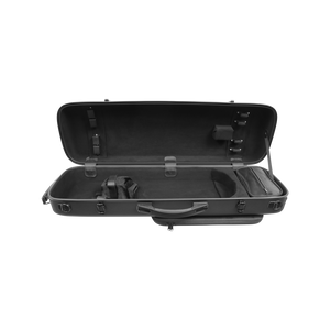 Maple Leaf Strings CVN8003O-RED 4/4 Violin Oblong Vector Case Rose Red-Easy Music Center