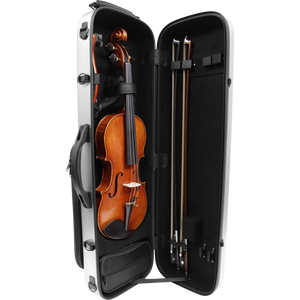 Maple Leaf Strings CVN8003O-RED 4/4 Violin Oblong Vector Case Rose Red-Easy Music Center