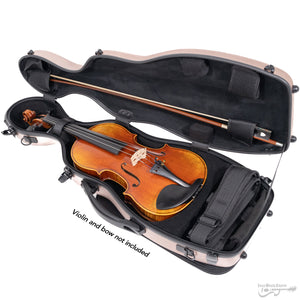 Maple Leaf Strings CVN8003-BLUSH 4/4 Vector Violin Case - Blush-Easy Music Center
