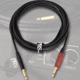 PRS PRS-SIG-CBL-SS-18 18ft Signature Instrument Cable, Straight/Straight-Silent-Easy Music Center