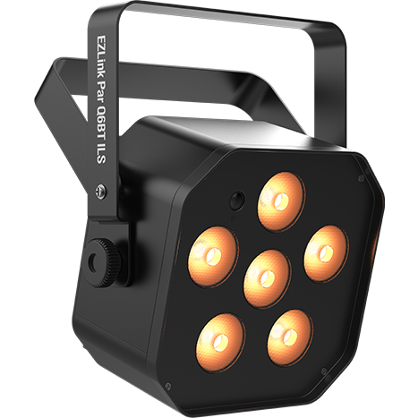 Chauvet EZLINKPRQ6BTILS RGBA LED Battery-Powered LED PAR w/ Bluetooth and ILS-Easy Music Center