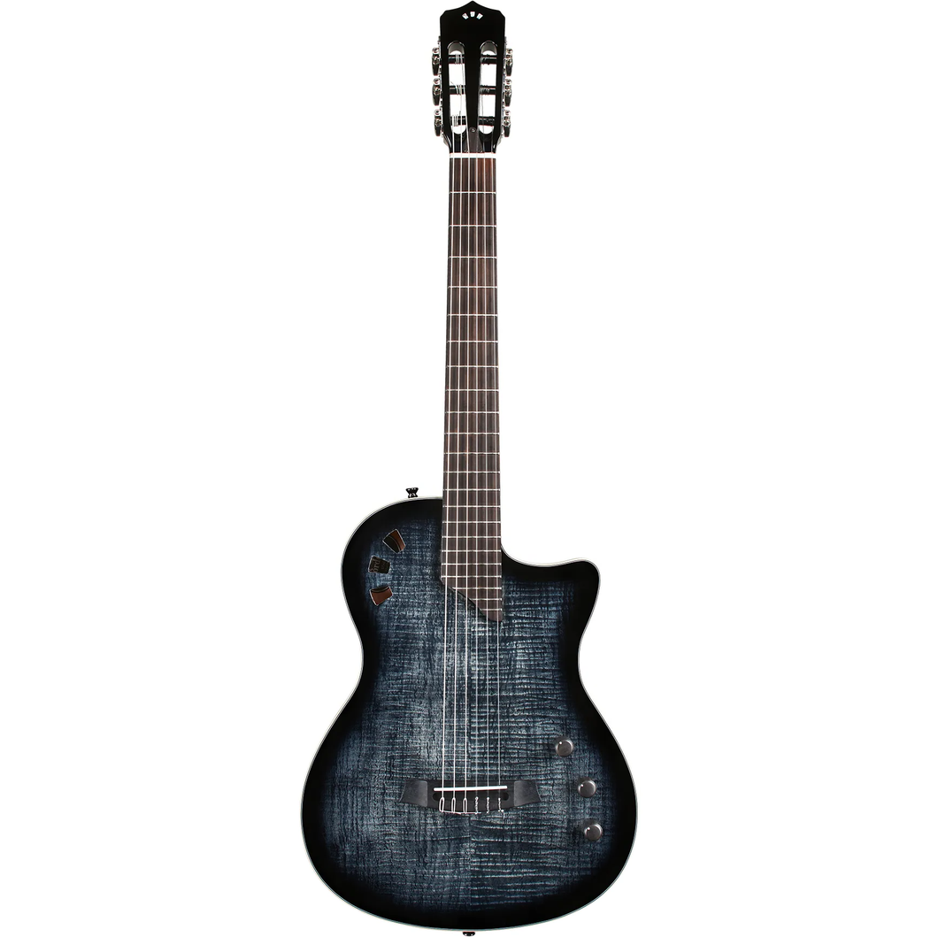 Cordoba STAGE-BLACK-BURST Fully Hollow Thin Body Classical Guitar w/ E –  Easy Music Center