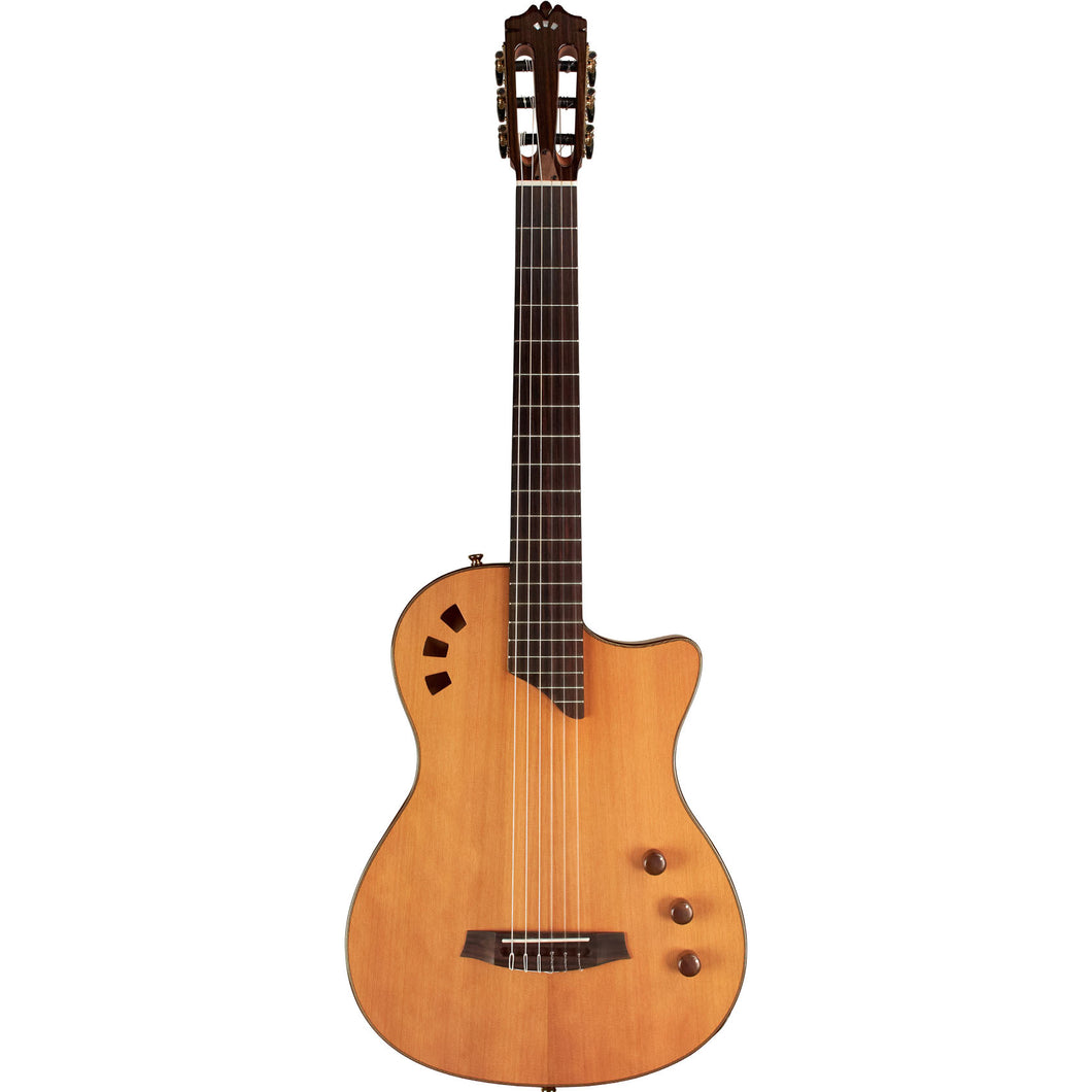 Cordoba STAGE-TRADITION Fully Hollow Thin Body Traditional Classical Guitar w/ Electroncis-Easy Music Center