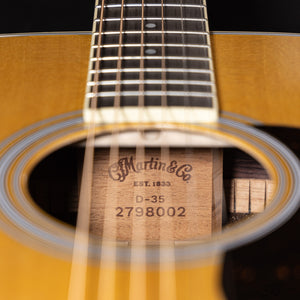 Martin D-35 Dreadnought Acoustic Guitar (#2798002)-Easy Music Center
