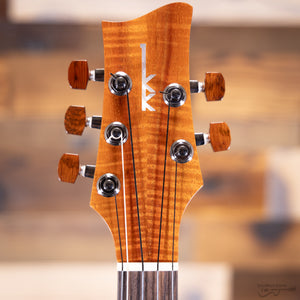 Kamaka HF-35 Hawaiian Handmade Koa 5-String Tenor Ukulele (#241204)-Easy Music Center