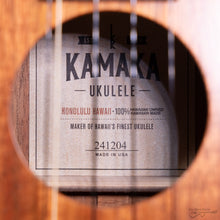 Load image into Gallery viewer, Kamaka HF-35 Hawaiian Handmade Koa 5-String Tenor Ukulele (#241204)-Easy Music Center
