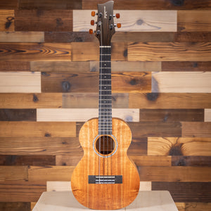 Kamaka HF-35-FEAB+ Hawaiian Handmade Koa 5-String Tenor Ukulele w/ Rosette and Ebony Upgrade (#241241)-Easy Music Center