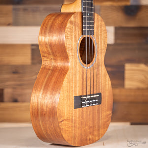 Kamaka HF-35-FEAB+ Hawaiian Handmade Koa 5-String Tenor Ukulele w/ Rosette and Ebony Upgrade (#241241)-Easy Music Center
