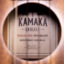 Load image into Gallery viewer, Kamaka HF-35 Hawaiian Handmade Koa 5-String Tenor Ukulele (#241197)-Easy Music Center
