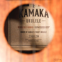 Load image into Gallery viewer, Kamaka HF1 Koa Soprano Ukulele (#250529)-Easy Music Center
