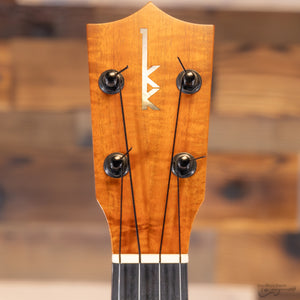 Kamaka HF-1D Deluxe Koa Soprano Ukulele (#240160)-Easy Music Center