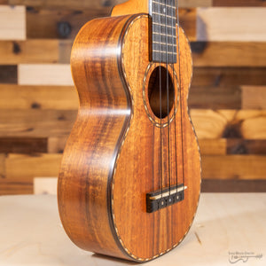 Kamaka HF-1D Deluxe Koa Soprano Ukulele (#240160)-Easy Music Center