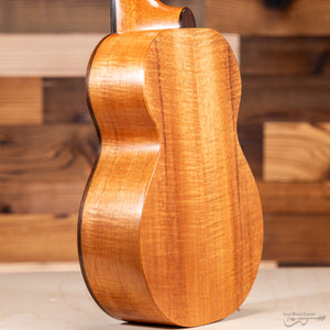 Kamaka HF-1D Deluxe Koa Soprano Ukulele (#240215)-Easy Music Center