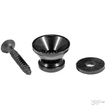 Load image into Gallery viewer, EMC STRAPBUTTONBK Black Strap Button, Screw Lock-Easy Music Center
