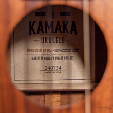 Load image into Gallery viewer, Kamaka HF36 Koa Tenor 6-string Ukulele (#240734)-Easy Music Center
