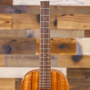 Kamaka HF4 Koa Baritone Ukulele (#240761)-Easy Music Center