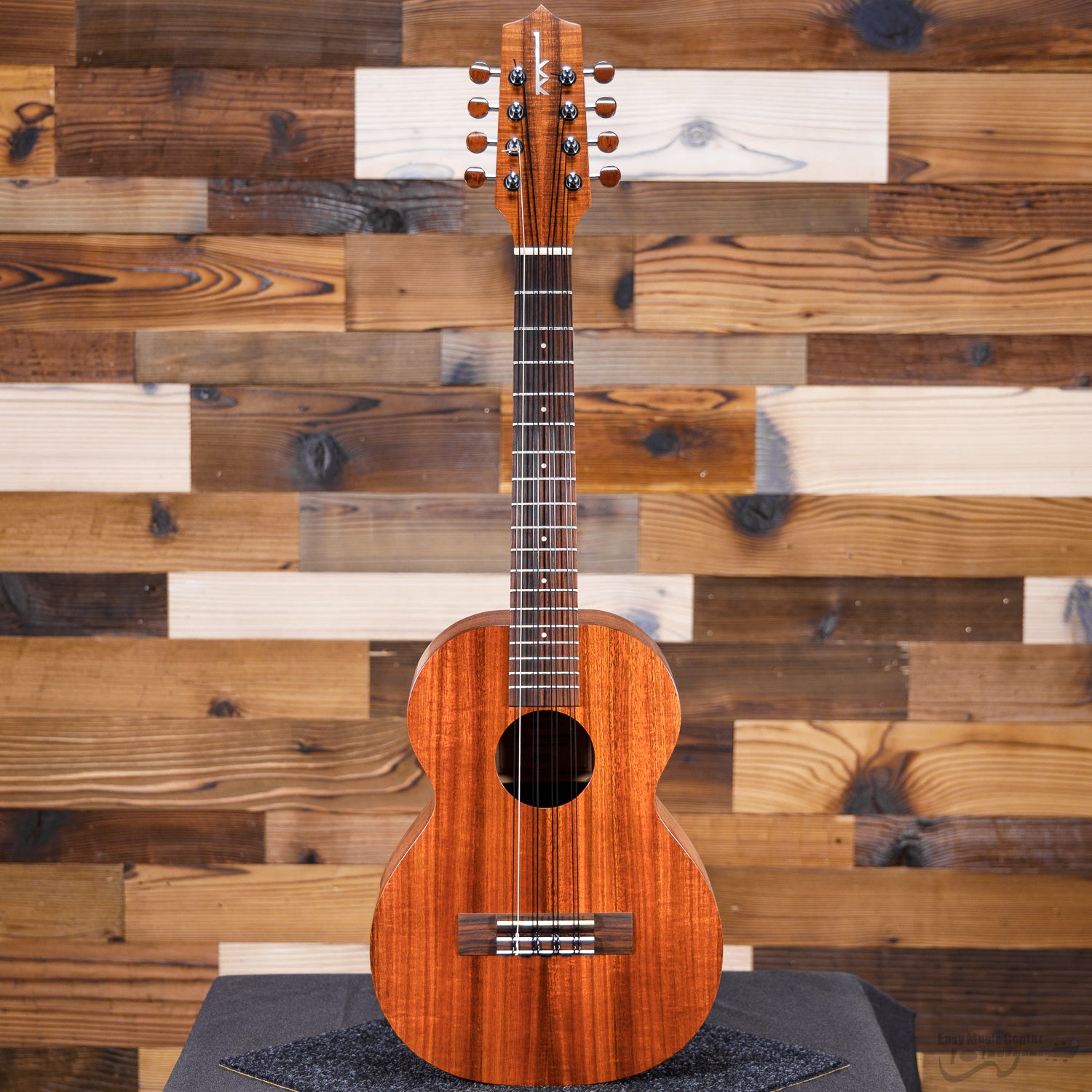 Kamaka HF38 Koa 8-String Tenor Ukulele (#240759) – Easy