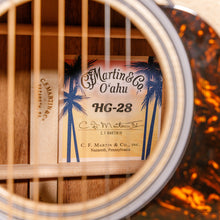 Load image into Gallery viewer, Martin HG-28 Special Edition Dreadnought Acoustic Guitar, 000 Depth, Spruce Top, Koa b/s, Gloss Finish (#2968667)-Easy Music Center
