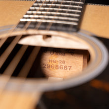 Load image into Gallery viewer, Martin HG-28 Special Edition Dreadnought Acoustic Guitar, 000 Depth, Spruce Top, Koa b/s, Gloss Finish (#2968667)-Easy Music Center
