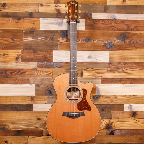 Taylor LEGACY-714CE Legacy Grand Auditorium w/ X-Bracing, Cuatway, Electronics, Cedar Top, RW b/s, Natural (#1202055066)-Easy Music Center