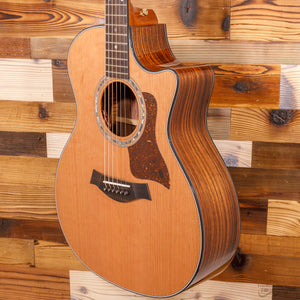 Taylor LEGACY-714CE Legacy Grand Auditorium w/ X-Bracing, Cuatway, Electronics, Cedar Top, RW b/s, Natural (#1202055066)-Easy Music Center