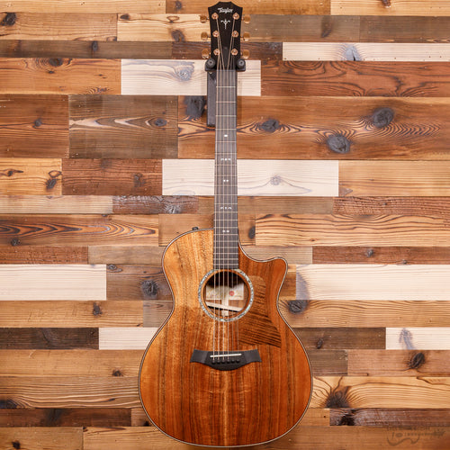 Taylor 724CE-GLOSS Gloss Grand Auditorium - All Koa, Cutaway, Electronics (#1204165073)-Easy Music Center