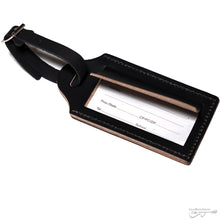 Load image into Gallery viewer, Levy A149C Leather Luggage Tag w/ EMC Logo-Easy Music Center
