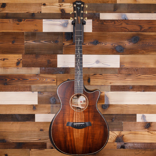 Taylor K24CE-BE Grand Auditorium Builders Edition Koa Acoustic-Electric Guitar (#1211064021)-Easy Music Center