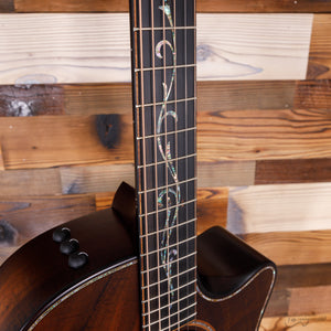 Taylor K24CE-BE Grand Auditorium Builders Edition Koa Acoustic-Electric Guitar (#1211064021)-Easy Music Center